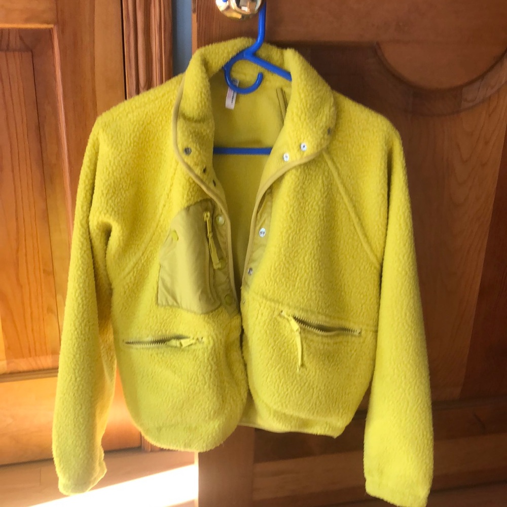 Free people fleece jacket